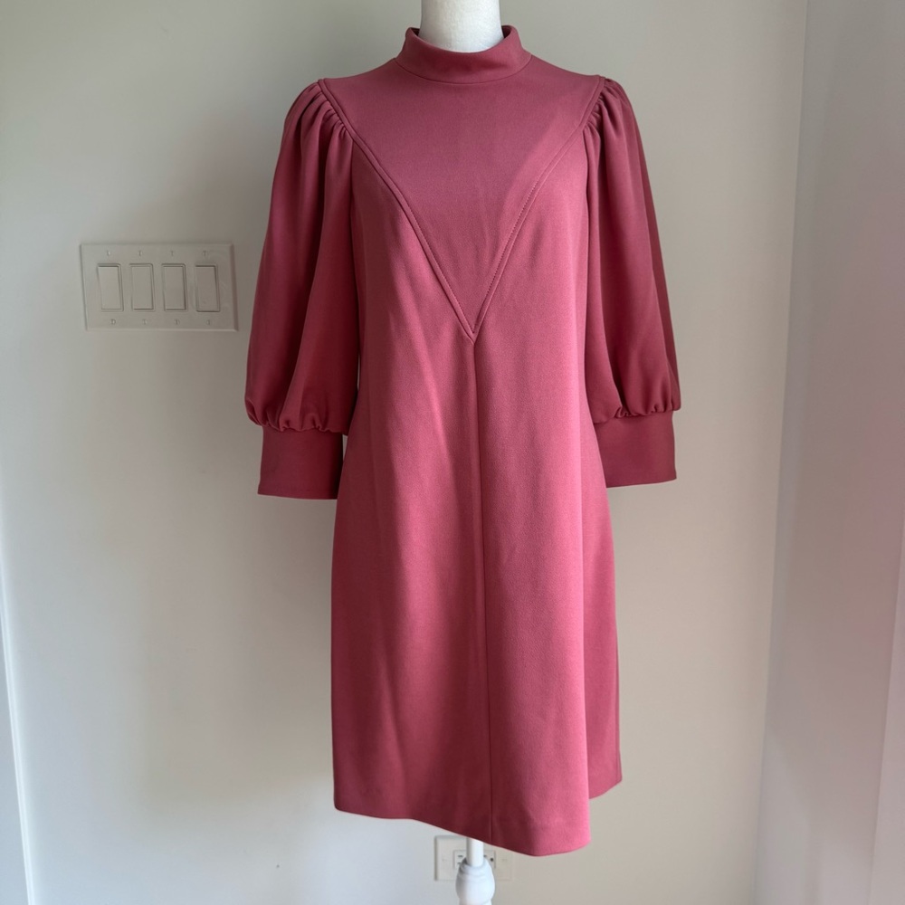 Calvin Klein Rose Long Sleeve Dress